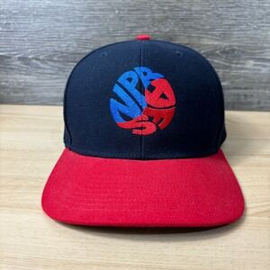 Dutch Harbor Hat Cap Strap Back Blue Red One Size Adjustable